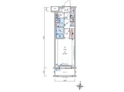 リヴシティ本羽田の間取り画像