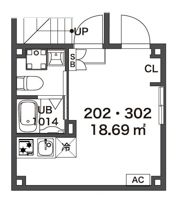 リバース笹塚の間取り画像
