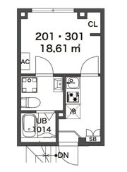 リバース笹塚の間取り画像