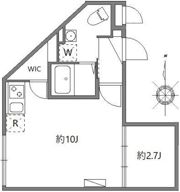 ソラシアレジデンス早稲田の間取り画像