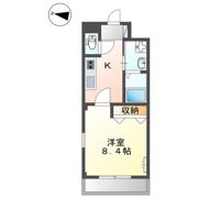 メルベージュの間取り画像