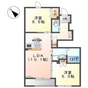 サンモール金ヶ崎の間取り画像