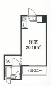 コモドスクウェア北新宿の間取り画像