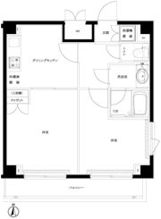 ルーブル森下の間取り画像