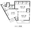パストラルマンションMⅢの間取り画像