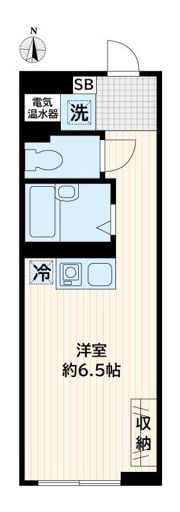 LiveFlat蓮沼の間取り画像