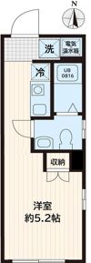 LiveFlat蓮沼の間取り画像