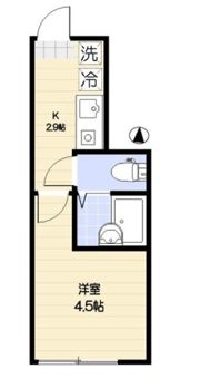 アイコート代々木の間取り画像