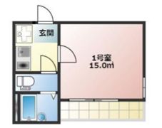 BACE矢口の間取り画像