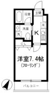 グランアセット月島の間取り画像