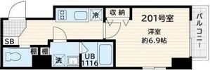 サンフィールド西荻窪の間取り画像