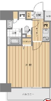 AZEST 亀戸の間取り画像