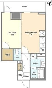 Qu4ttro Arca 九段の間取り画像