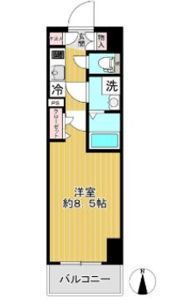 SHOKEN Residence亀戸の間取り画像