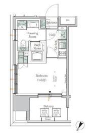 ONE ROOF RESIDENCE TAMACHIの間取り画像