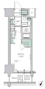 ONE ROOF RESIDENCE TAMACHIの間取り画像