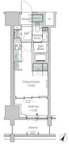 ONE ROOF RESIDENCE TAMACHIの間取り画像