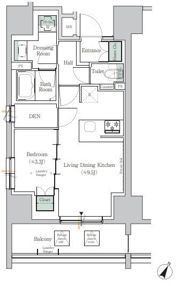 ONE ROOF RESIDENCE TAMACHIの間取り画像