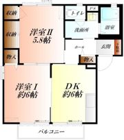 鴻巣市筑波2丁目の間取り画像