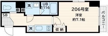 サンフィールド西荻窪の間取り画像