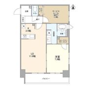 アリュージュ両国の間取り画像