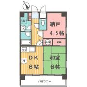 芦花ハウスⅡの間取り画像