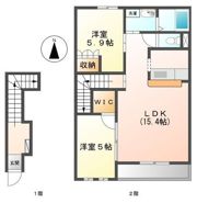 フォレストⅠの間取り画像