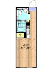 Flat K KASUYAの間取り画像