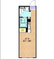 Flat K KASUYAの間取り画像