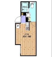 Flat K KASUYAの間取り画像
