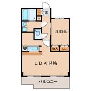 ヴェルコート芦花公園の間取り画像