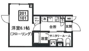 ALTO緑が丘の間取り画像