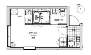 LIFEED CREAL広尾の間取り画像
