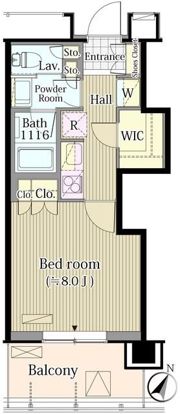 メルクマール京王笹塚レジデンスの間取り画像