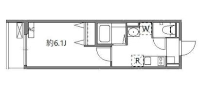 ラグゼフラット東六郷の間取り画像