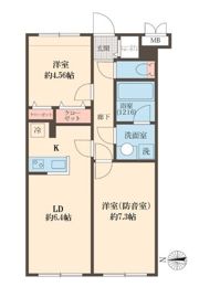 Liberte沼袋の間取り画像