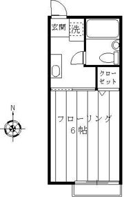 シティハイム・オーティアスの間取り画像