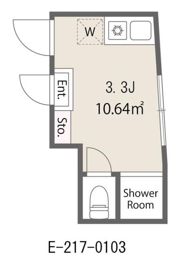 YIANハウス高田馬場（E－217）の間取り画像