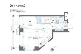 AELL蒲田南の間取り画像