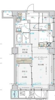 アスブルーム奥浅草の間取り画像