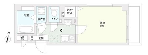 カッシーナ本所吾妻橋の間取り画像