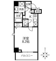 パークフロント常盤の間取り画像