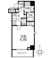 パークフロント常盤の間取り画像