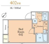 アレッサ西日暮里の間取り画像