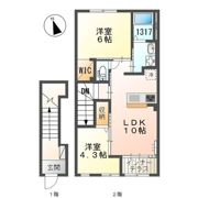 ルミナスピュア神戸の間取り画像