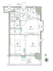 新宿御苑ダイカンプラザの間取り画像