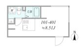 trias185の間取り画像