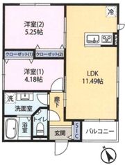 アーツ駒込の間取り画像