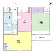 タウンコート玉川南の間取り画像