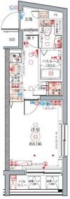 クレヴィスタ方南町Ⅱの間取り画像